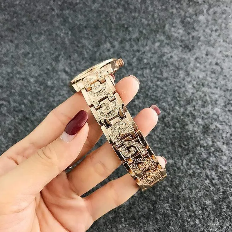 Armbanduhr Damenuhren Strass Damenuhren Roségold Damenuhr Uhr zegarek damski reloj mujer