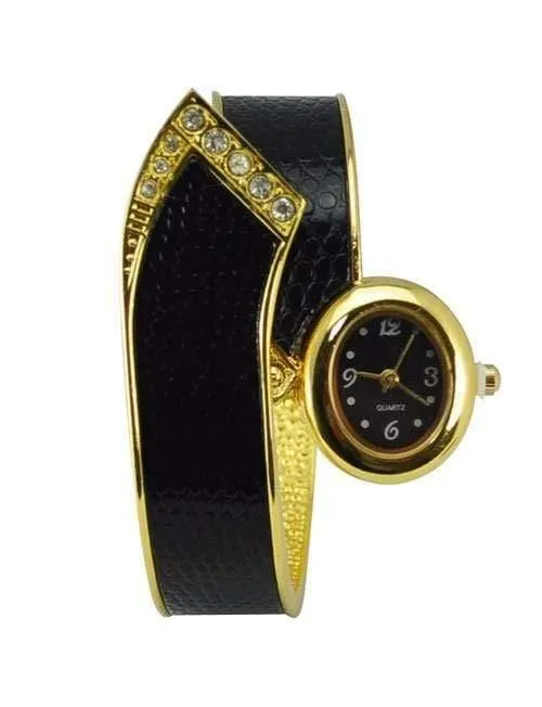 Beiläufige Quarz-Frauen-Uhr-umsponnenes Lederarmband-Uhr-Geschenk Relogio Feminino Geschenk montre femme reloj mujer