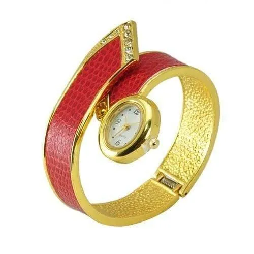 Beiläufige Quarz-Frauen-Uhr-umsponnenes Lederarmband-Uhr-Geschenk Relogio Feminino Geschenk montre femme reloj mujer