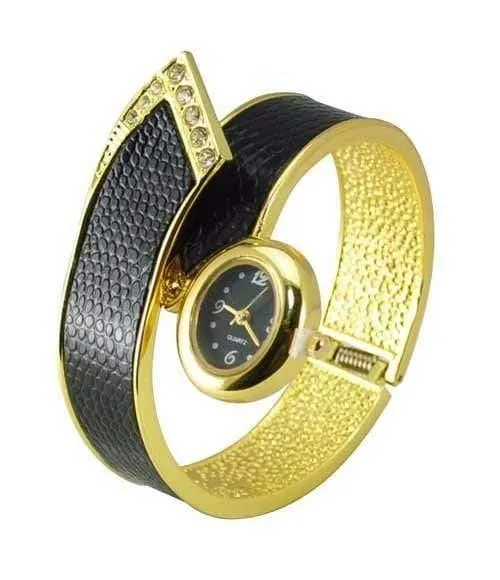 Beiläufige Quarz-Frauen-Uhr-umsponnenes Lederarmband-Uhr-Geschenk Relogio Feminino Geschenk montre femme reloj mujer