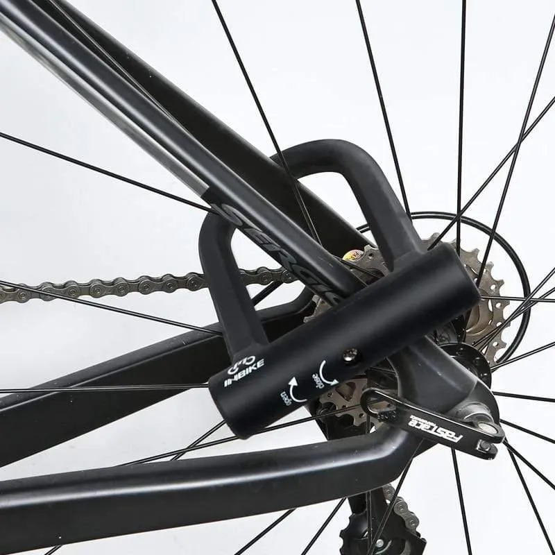 Fahrrad U-Schloss Anti-Diebstahl MTB Rennrad Fahrradschloss Radfahren Zubehör Heavy Duty Stahl Sicherheit Fahrrad Kabel U-schlösser Set