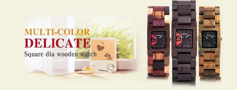 25 mm kleine Damenuhren aus Holz, Quarz-Armbanduhr, Uhren, beste Freundin, Geschenke, Relogio feminin, in Holzbox