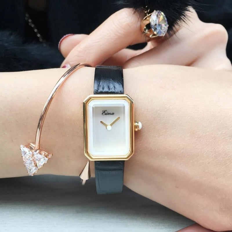 Frauen Edelstahl Armband Quarz Armbanduhren Mode Beliebte Dame Kleid Uhren Feminino Uhren