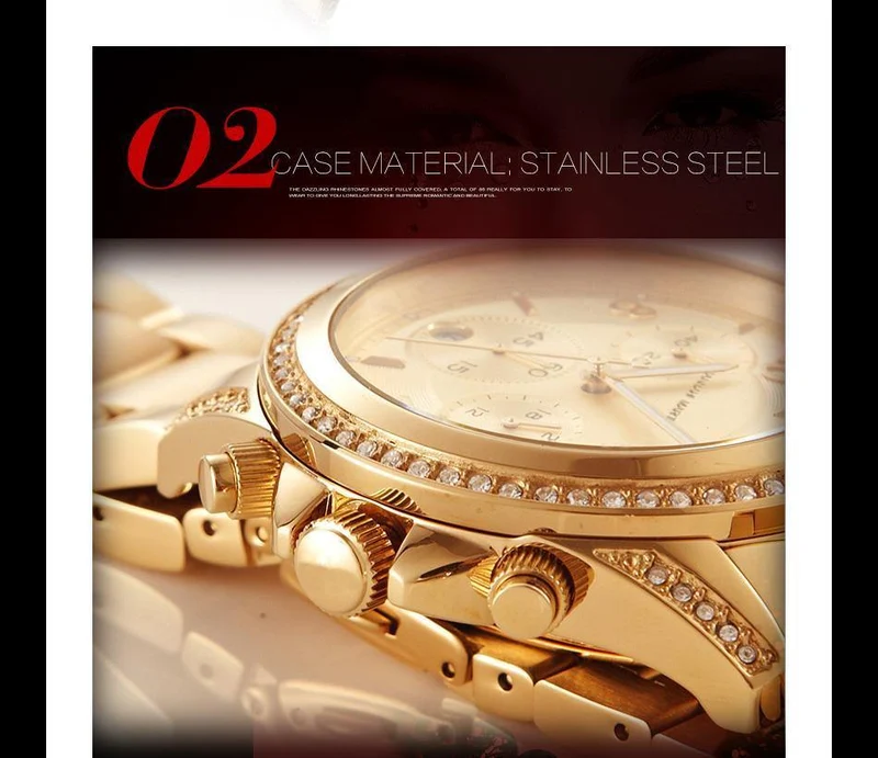 Frauen Uhren Rose Gold Uhr Frauen Uhren Luxus Diamant Damen Uhr Saat Uhr relogio feminino reloj mujer