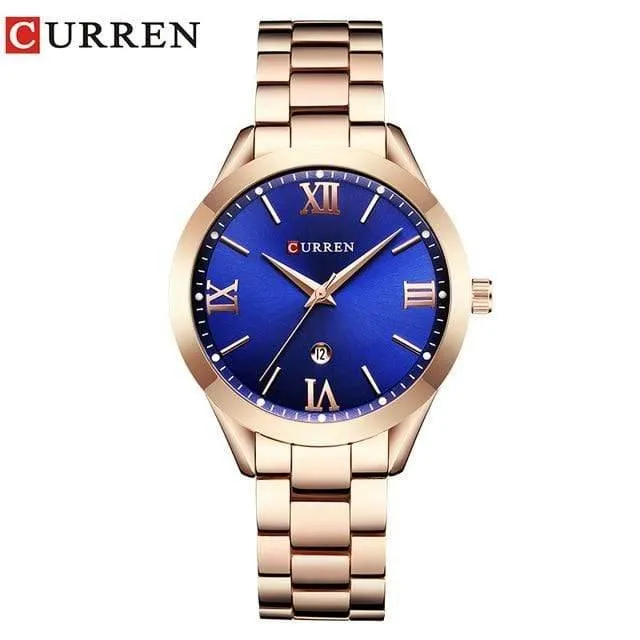 Uhr Frauen Uhren Damen 9007 Stahl frauen Armband Uhren Weiblichen Uhr Relogio Feminino Montre Femme