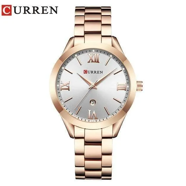 Uhr Frauen Uhren Damen 9007 Stahl frauen Armband Uhren Weiblichen Uhr Relogio Feminino Montre Femme