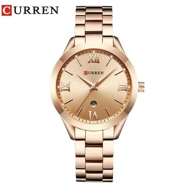 Uhr Frauen Uhren Damen 9007 Stahl frauen Armband Uhren Weiblichen Uhr Relogio Feminino Montre Femme