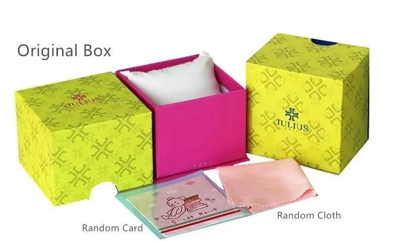 Damenuhr Japan Quarz Stunden feine Mode Kleid Armband Leder schöne Mini Candy Square süßes Mädchen Geschenk Julius