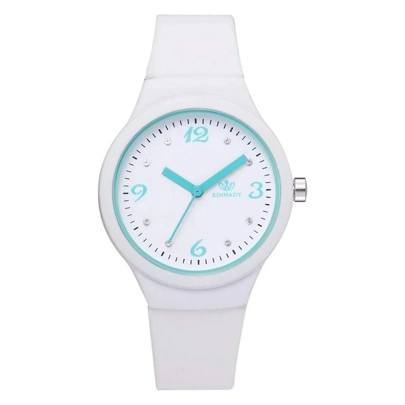 Uhren für Frauen einfache weiße Sport kreative Candy Farbe Sport Uhr Relogio Feminino LS1086