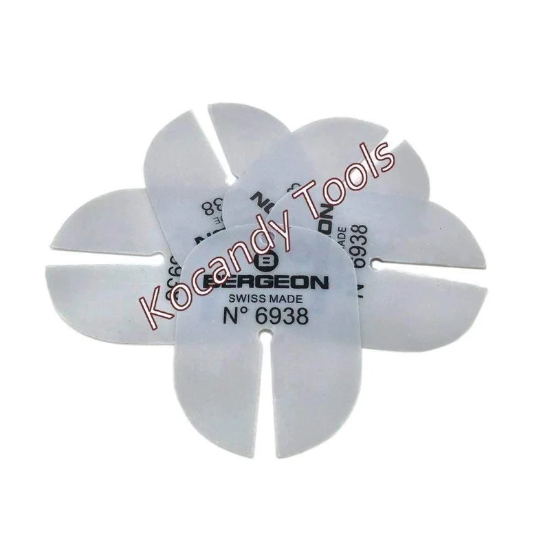 5PCS BERGEON 6938 DIAL PROTECTOR SHIM UHR HÄNDE ENTFERNER SHIM FÜR WATCH DAIL CUSHION UHR REPARATURWERKZEUGE