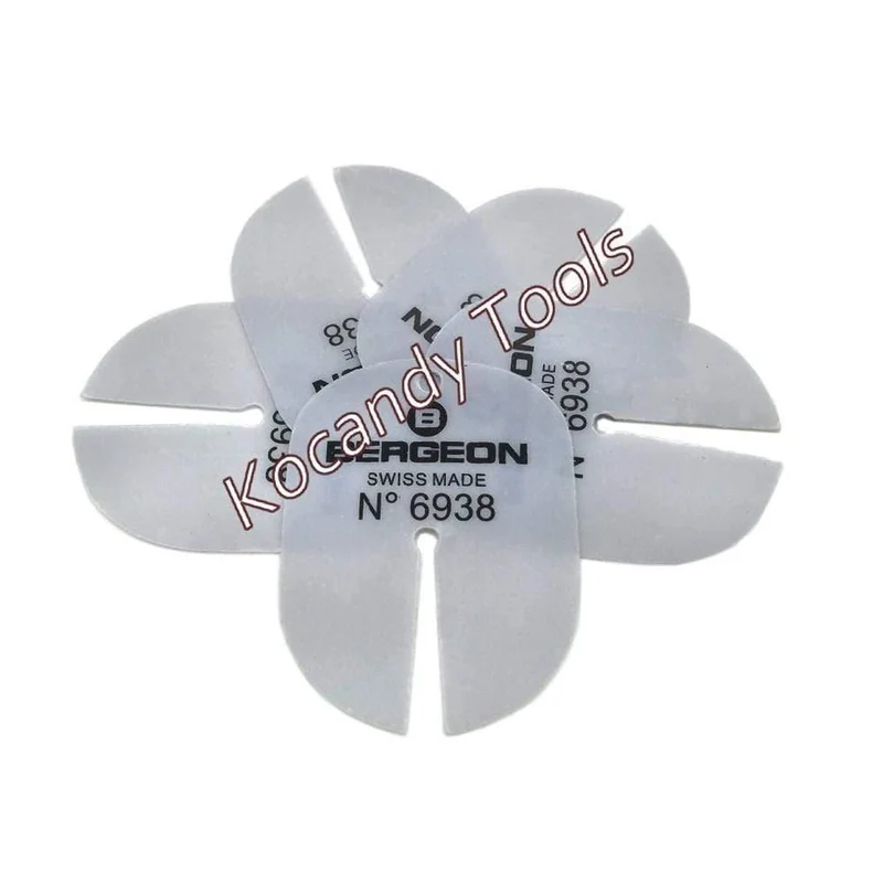 5PCS BERGEON 6938 DIAL PROTECTOR SHIM UHR HÄNDE ENTFERNER SHIM FÜR WATCH DAIL CUSHION UHR REPARATURWERKZEUGE