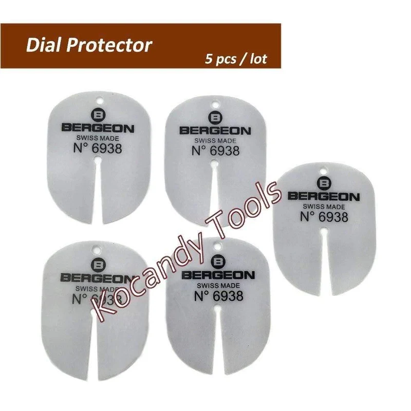5PCS BERGEON 6938 DIAL PROTECTOR SHIM UHR HÄNDE ENTFERNER SHIM FÜR WATCH DAIL CUSHION UHR REPARATURWERKZEUGE