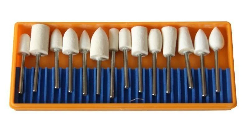 Polierscheibe cutton kit in kunststoffbox uhr & schmuck werkzeuge versandkostenfrei
