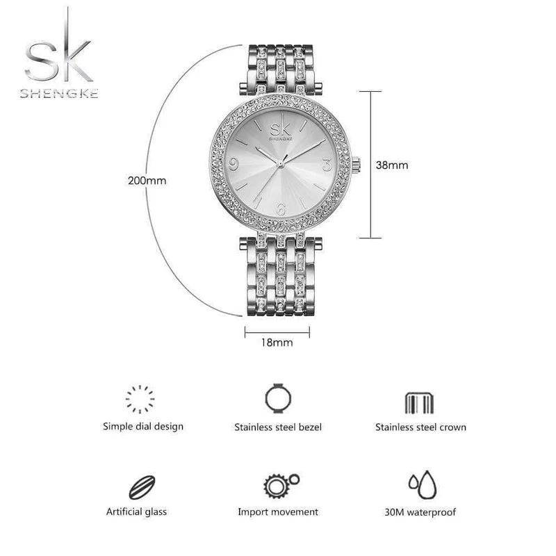 Frauen Uhr Marken Kristall Splitter Sexy Diamant Design Armband Uhren Damen Kristall Uhren Relogio feminino