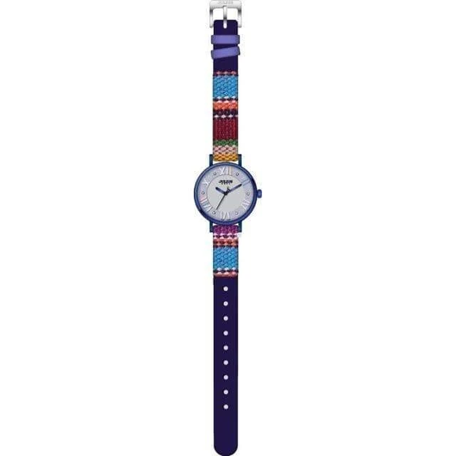 Drama Dame Damenuhr Japan Movt Strass Mode Uhr Stunden Kleid Armband Leder Mädchen Geburtstagsgeschenkbox