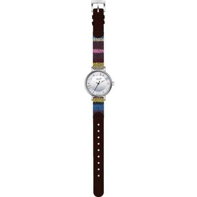 Drama Dame Damenuhr Japan Movt Strass Mode Uhr Stunden Kleid Armband Leder Mädchen Geburtstagsgeschenkbox