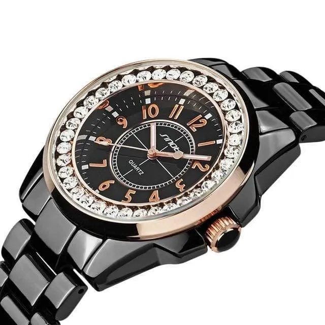 Mode Uhr Frau Damen Gold Diamant relogio feminino Kleid Uhr weibliche uhren mujer Neue