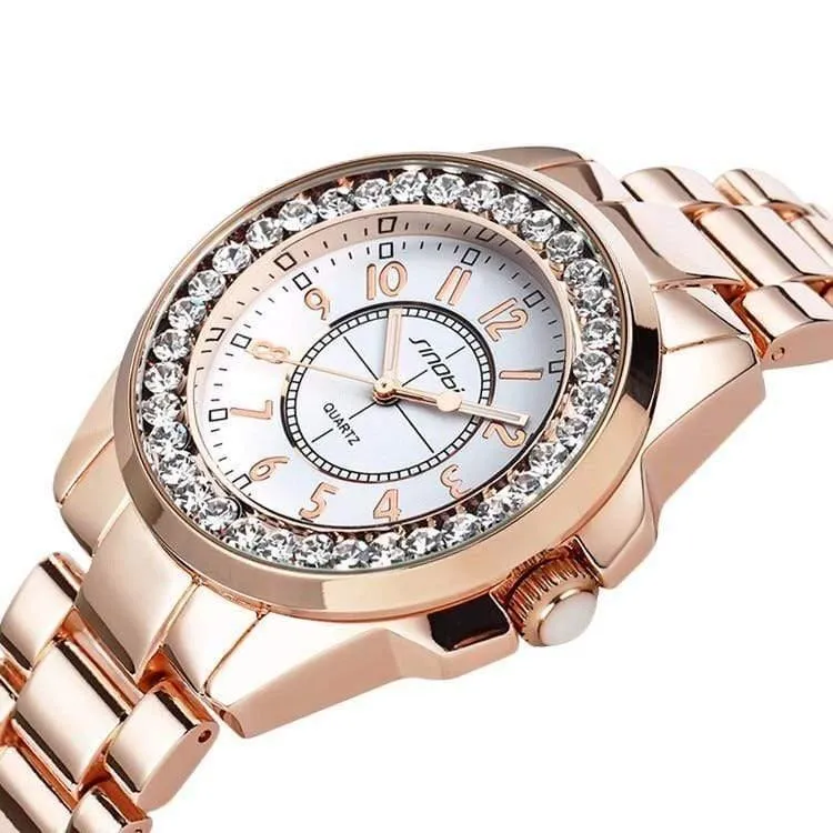 Mode Uhr Frau Damen Gold Diamant relogio feminino Kleid Uhr weibliche uhren mujer Neue
