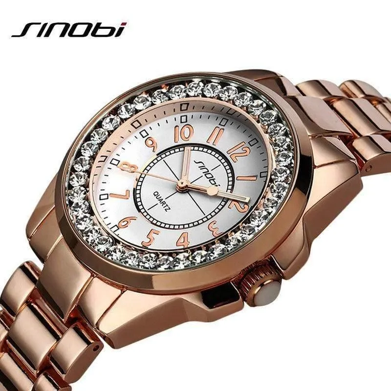 Mode Uhr Frau Damen Gold Diamant relogio feminino Kleid Uhr weibliche uhren mujer Neue