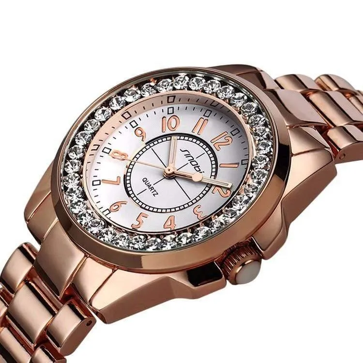Mode Uhr Frau Damen Gold Diamant relogio feminino Kleid Uhr weibliche uhren mujer Neue
