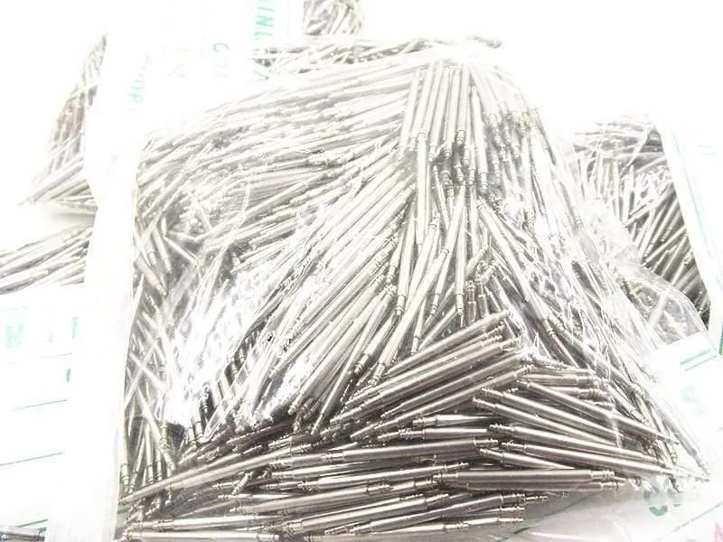 1000PCS / bag Hochwertige Uhrenreparaturwerkzeuge & Kits 18MM Federstab-Uhr-Ersatzteile Durchmesser 1.8MM - BS831