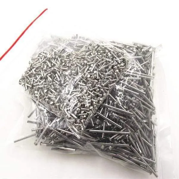 1000PCS / lot Uhrenreparaturwerkzeuge & Kits 24MM Federstab Uhrenreparaturteile Edelstahldurchmesser 1.2mm -SP012