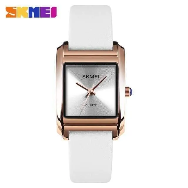 Damenuhren Top-Marke Luxus Leder Quarzuhr Damenmode Kleid Damen Armbanduhr Weiblich Reloj Montre Femme 2018
