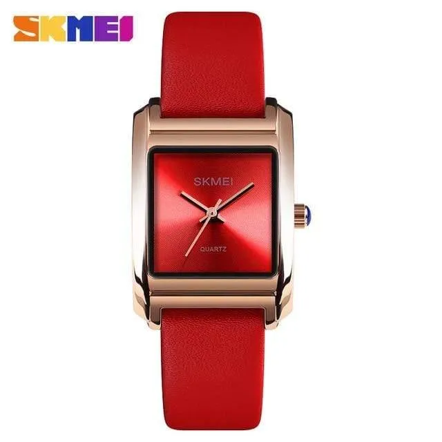 Damenuhren Top-Marke Luxus Leder Quarzuhr Damenmode Kleid Damen Armbanduhr Weiblich Reloj Montre Femme 2018