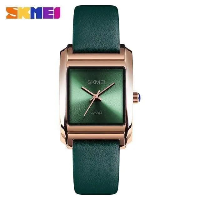 Damenuhren Top-Marke Luxus Leder Quarzuhr Damenmode Kleid Damen Armbanduhr Weiblich Reloj Montre Femme 2018