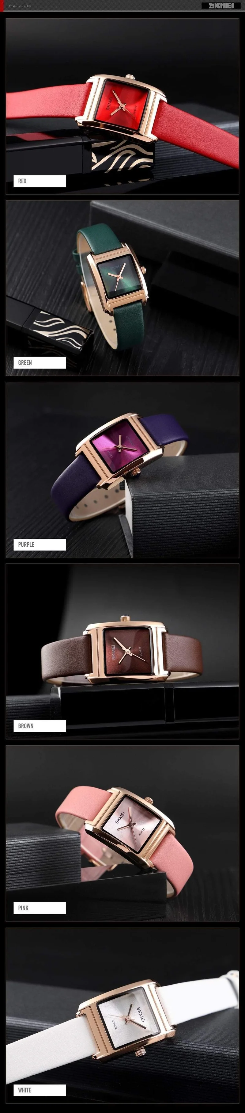 Damenuhren Top-Marke Luxus Leder Quarzuhr Damenmode Kleid Damen Armbanduhr Weiblich Reloj Montre Femme 2018
