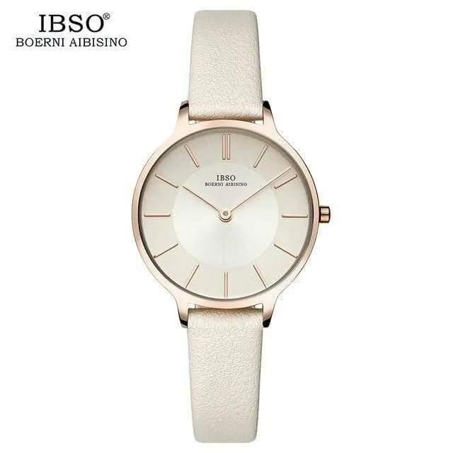 Quarzuhr Frauen Echtes Leder Frauen Uhren Luxus Damen Uhr Montre Femme