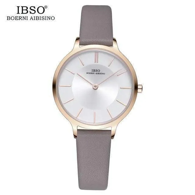 Quarzuhr Frauen Echtes Leder Frauen Uhren Luxus Damen Uhr Montre Femme
