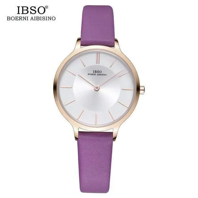 Quarzuhr Frauen Echtes Leder Frauen Uhren Luxus Damen Uhr Montre Femme