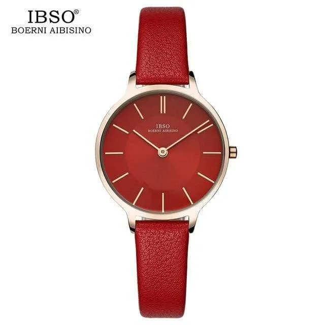 Quarzuhr Frauen Echtes Leder Frauen Uhren Luxus Damen Uhr Montre Femme