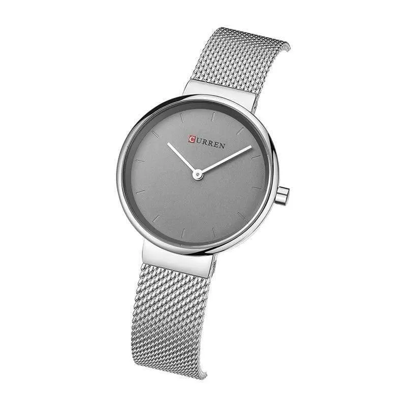 Frauen Uhr Mode Kleid Damen Uhren Edelstahl Quarz Armbanduhr Heißer Verkauf Saat Uhr relogios feminino