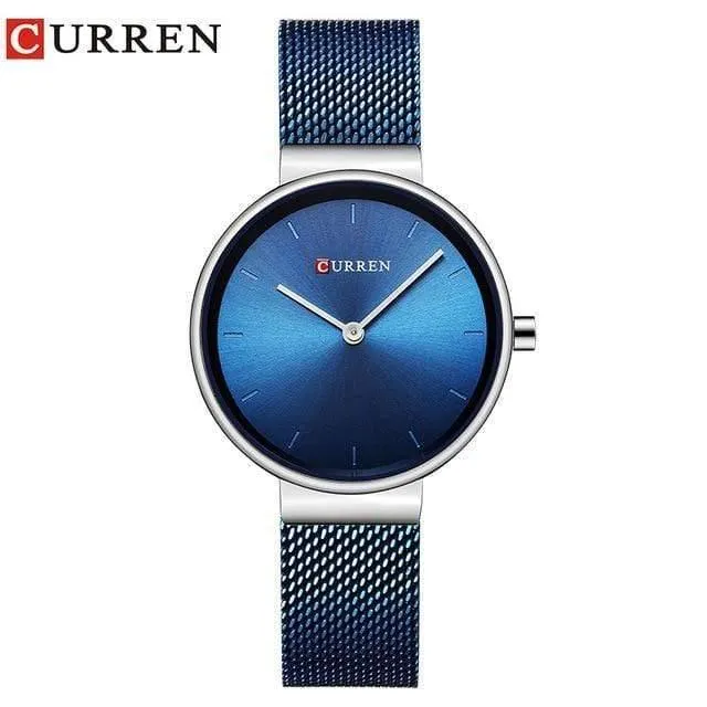 Frauen Uhr Mode Kleid Damen Uhren Edelstahl Quarz Armbanduhr Heißer Verkauf Saat Uhr relogios feminino
