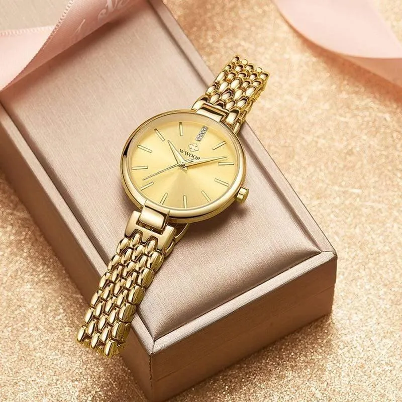 Uhren frauen quarzuhr damen marke mode wasserdicht armband armbanduhr weibliche uhr relogio feminino