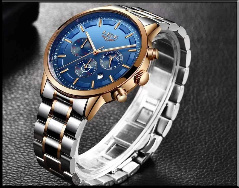 Uhr Männer LIGE Mode Sport Quarzuhr Herren Uhren Top Brand Luxury Business Wasserdichte Uhr Relogio Masculino