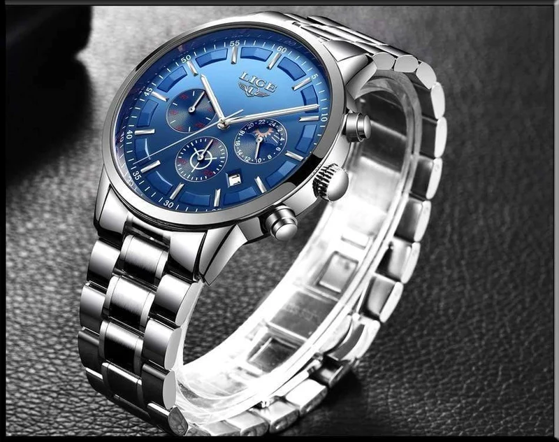 Uhr Männer LIGE Mode Sport Quarzuhr Herren Uhren Top Brand Luxury Business Wasserdichte Uhr Relogio Masculino