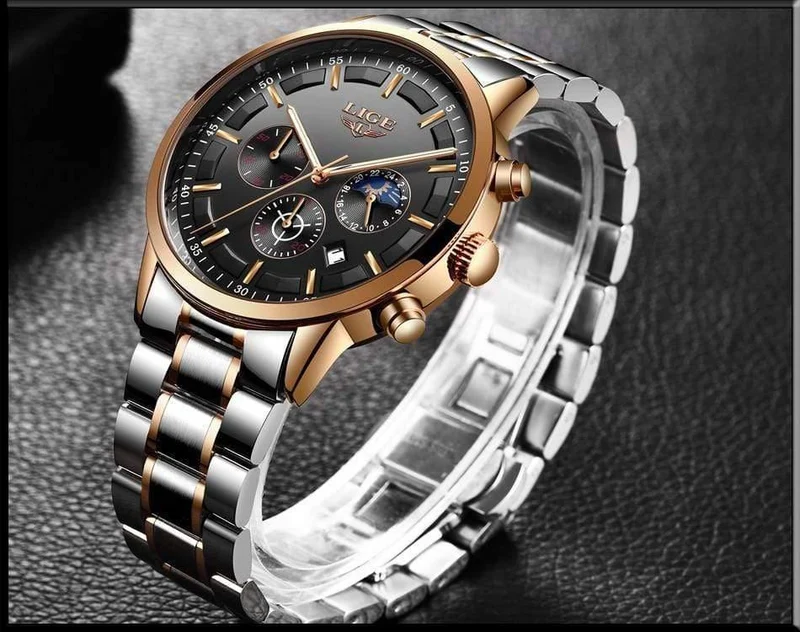 Uhr Männer LIGE Mode Sport Quarzuhr Herren Uhren Top Brand Luxury Business Wasserdichte Uhr Relogio Masculino
