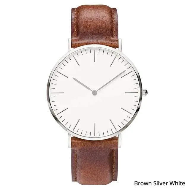 Herrenuhr mit Edelstahlarmband, Quarzuhr, modisch, Roségold, Silber, Herrenuhr, Stil, Herren-Kleideruhr, 40 mm