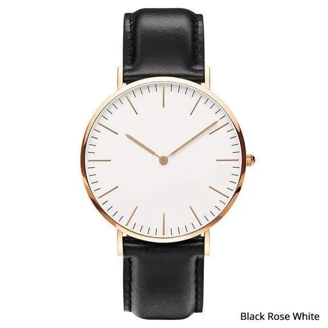 Herrenuhr mit Edelstahlarmband, Quarzuhr, modisch, Roségold, Silber, Herrenuhr, Stil, Herren-Kleideruhr, 40 mm