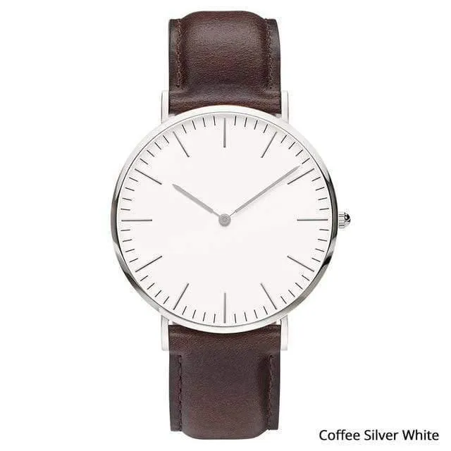 Herrenuhr mit Edelstahlarmband, Quarzuhr, modisch, Roségold, Silber, Herrenuhr, Stil, Herren-Kleideruhr, 40 mm
