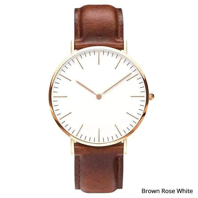 Herrenuhr mit Edelstahlarmband, Quarzuhr, modisch, Roségold, Silber, Herrenuhr, Stil, Herren-Kleideruhr, 40 mm