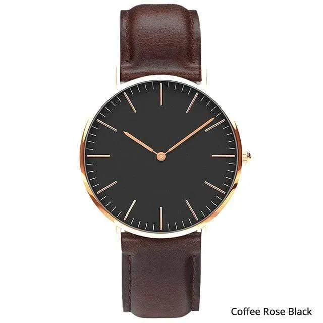 Herrenuhr mit Edelstahlarmband, Quarzuhr, modisch, Roségold, Silber, Herrenuhr, Stil, Herren-Kleideruhr, 40 mm