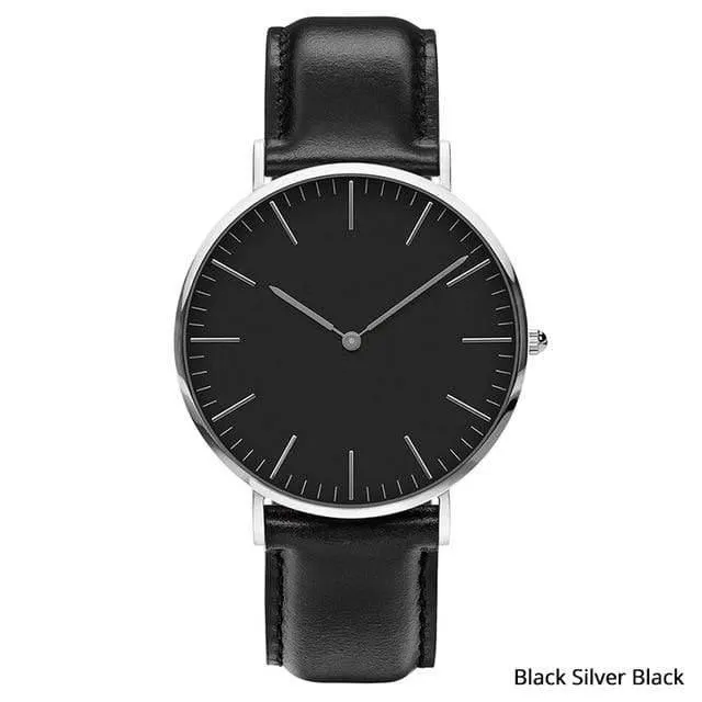 Herrenuhr mit Edelstahlarmband, Quarzuhr, modisch, Roségold, Silber, Herrenuhr, Stil, Herren-Kleideruhr, 40 mm