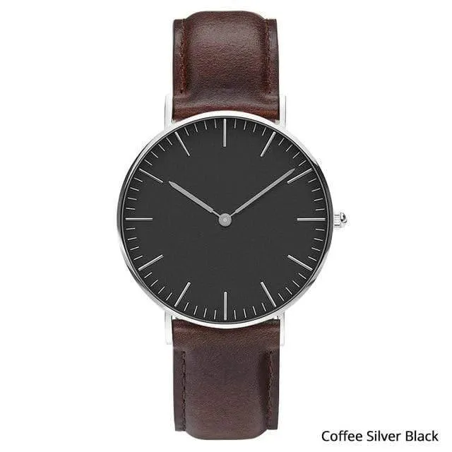 Herrenuhr mit Edelstahlarmband, Quarzuhr, modisch, Roségold, Silber, Herrenuhr, Stil, Herren-Kleideruhr, 40 mm