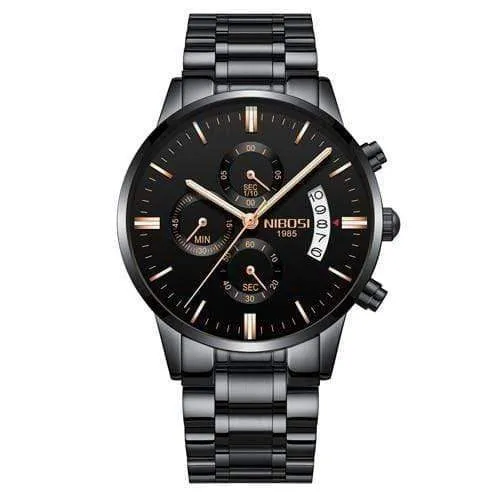 Herrenuhr Chronograph Sport Herrenuhren Top Marke Luxus Wasserdicht Vollstahl Quarz Gold Uhr Herren Relogio Masculino