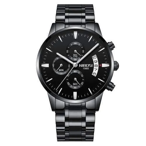 Herrenuhr Chronograph Sport Herrenuhren Top Marke Luxus Wasserdicht Vollstahl Quarz Gold Uhr Herren Relogio Masculino