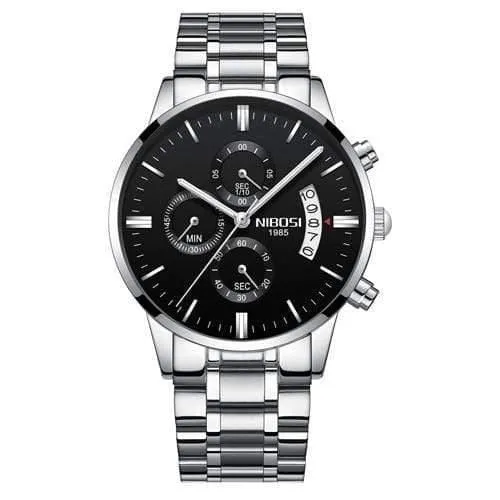 Herrenuhr Chronograph Sport Herrenuhren Top Marke Luxus Wasserdicht Vollstahl Quarz Gold Uhr Herren Relogio Masculino